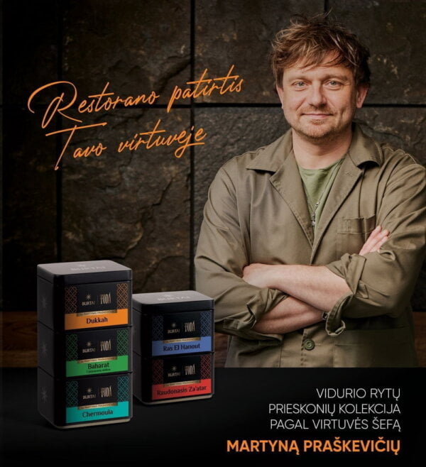 A13mm TODA prieskonių kolekcija