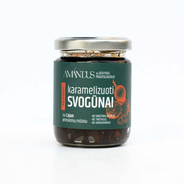 DSC_0510 Karamelizuoti svogūnai su Cajun prieskonių mišiniu