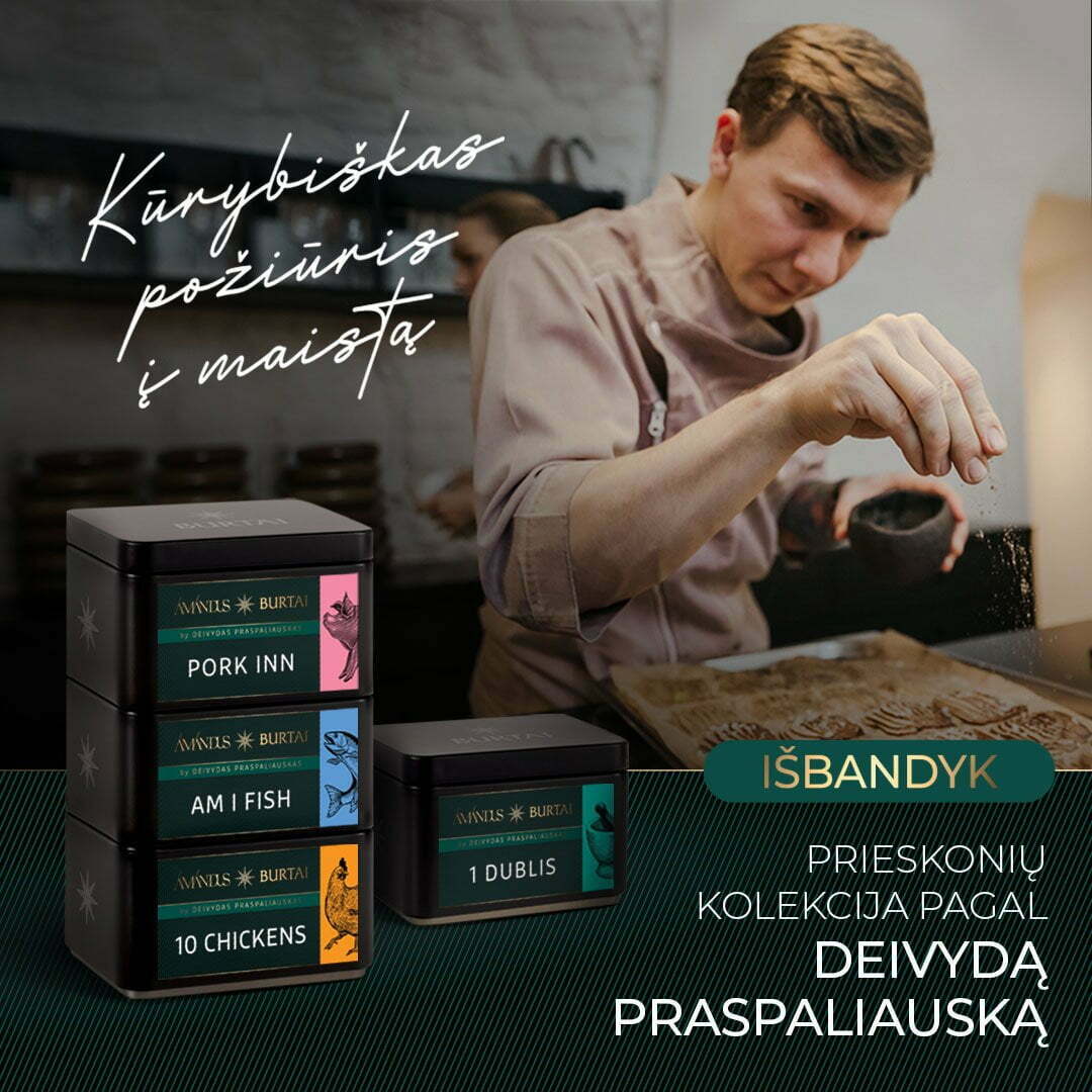 Amandus druskų kolekcija