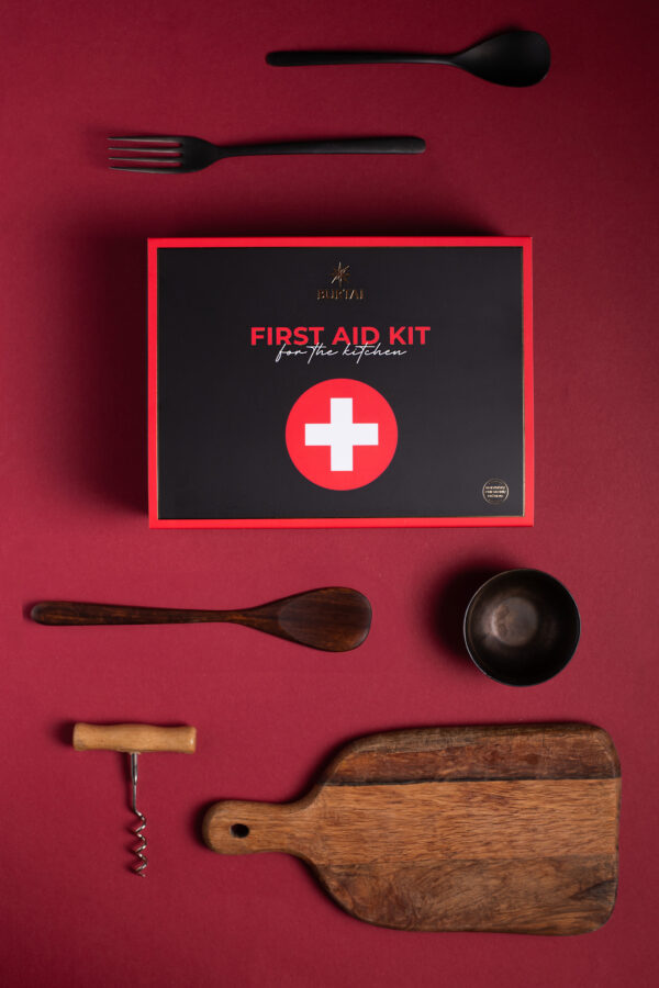 PIRMOS pagalbos MAŽASIS rinkinys virtuvei