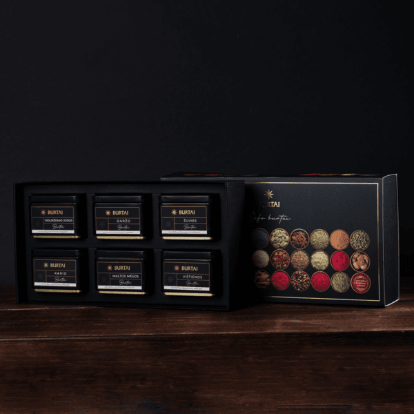 ŠEFO BURTAI  prieskonių mišinių rinkinys