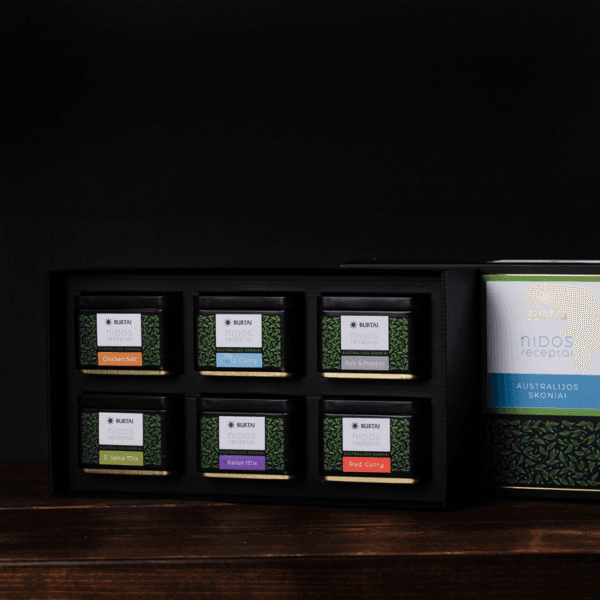 Didysis Nidos prieskonių ir knygos rinkinys