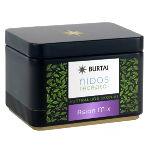 ASIAN MIX - Nidos receptai