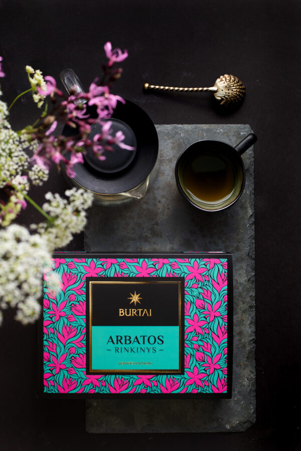 MAŽASIS ARBATOS BURTAI - rinkinys