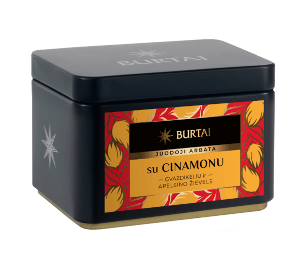 JUODOJI ARBATA SU CINAMONU
