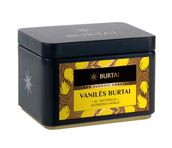 JUODOJI ARBATA SU NATŪRALIA BURBONO VANILE,  EKO