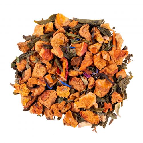 Mango – obuolių skonio žalioji arbata, 40g., EKO