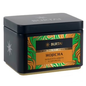 Hojicha skrudinta arbata Eko, 30g.