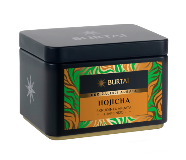 Hojicha skrudinta arbata Eko, 30g.