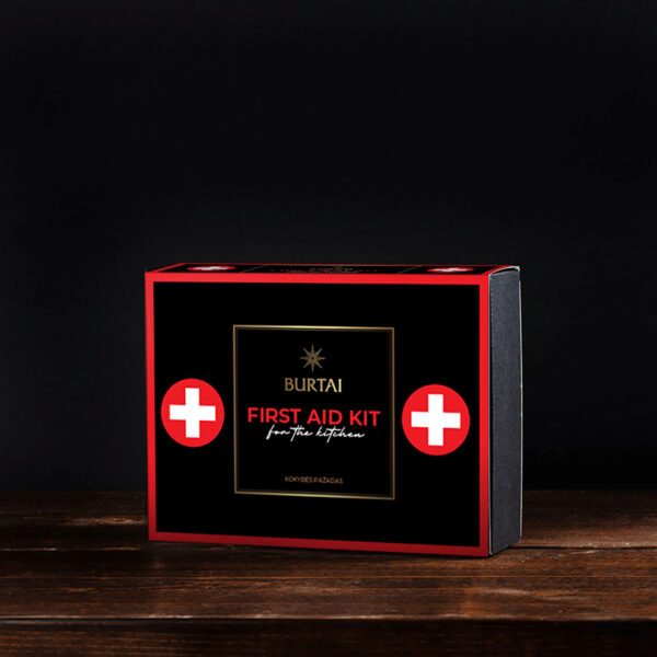 PIRMOS pagalbos MAŽASIS rinkinys virtuvei