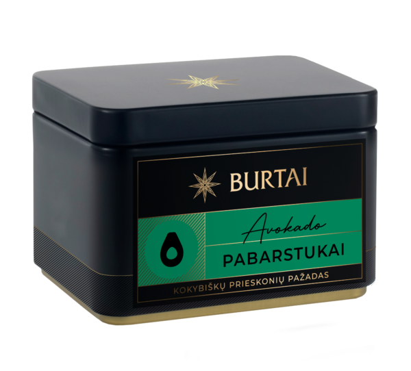 Burtai Avokado pabarstukai